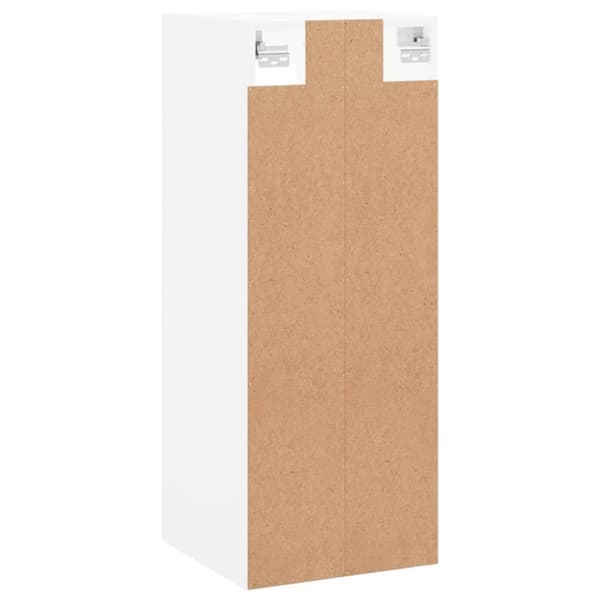 vidaXL Veggskap hvit 34,5x34x90 cm