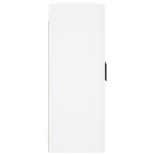 vidaXL Veggskap hvit 69,5x34x90 cm