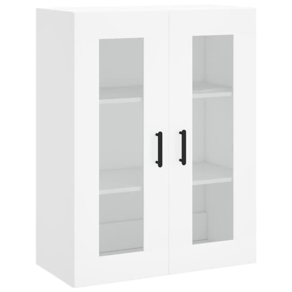 vidaXL Veggskap hvit 69,5x34x90 cm