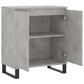 Pikkukuva 5 / 11: vidaXL Senkki betoninharmaa 60x35x70 cm tekninen puu