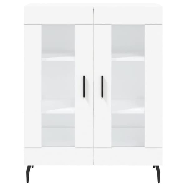 vidaXL Kaappi valkoinen 69,5x34x180 cm tekninen puu