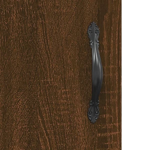 vidaXL Skjenk brun eik 69,5x34x90 cm konstruert tre