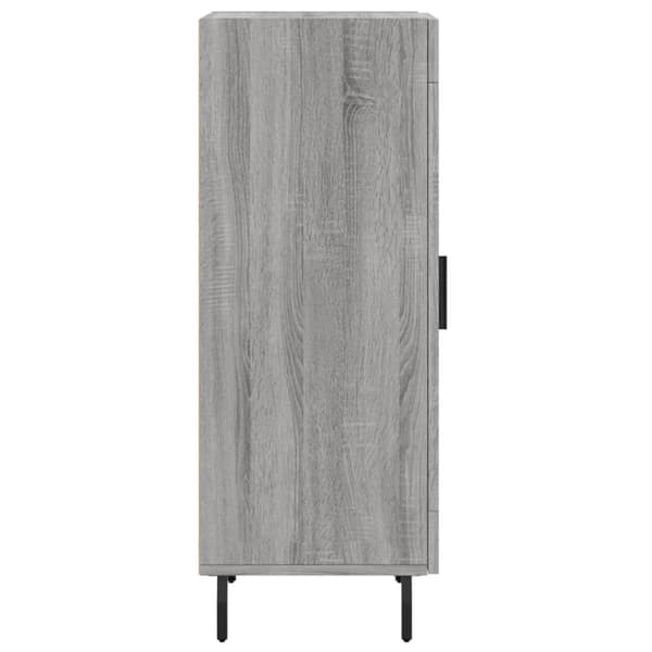 vidaXL Senkki harmaa Sonoma 34,5x34x90 cm tekninen puu