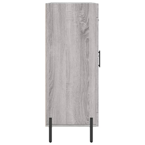 vidaXL Senkki harmaa Sonoma 69,5x34x90 cm tekninen puu