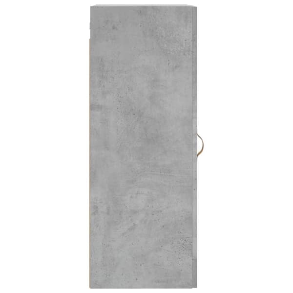 vidaXL vægskab 34,5x34x90 cm betongrå