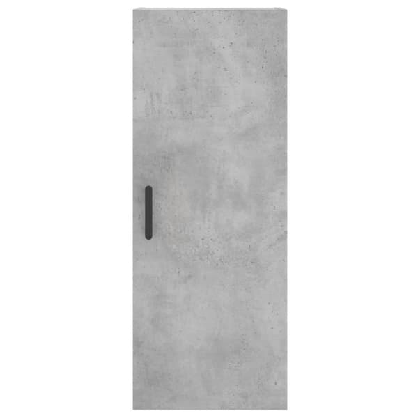 vidaXL Veggskap betonggrå 69,5x34x90 cm