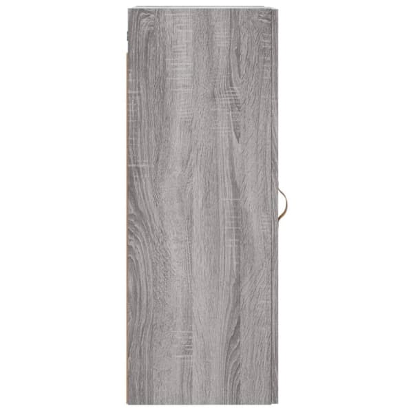vidaXL vægskab 34,5x34x90 cm grå sonoma-eg