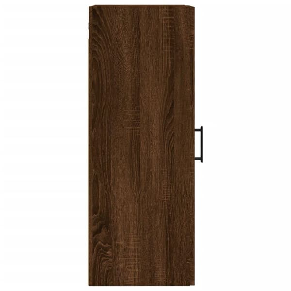 vidaXL Veggskap brun eik 34,5x34x90 cm