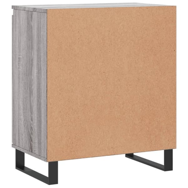 vidaXL Skjenk grå sonoma 60x35x70 cm konstruert tre