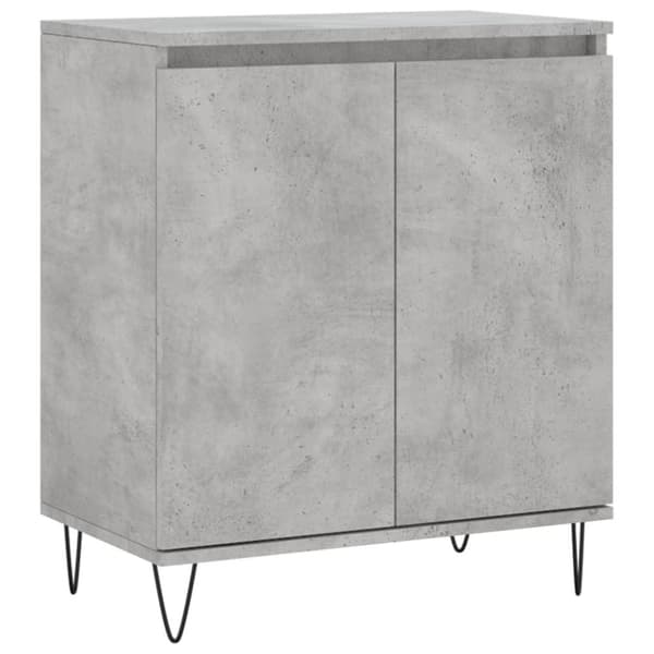 vidaXL skænk 60x35x70 cm konstrueret træ betongrå