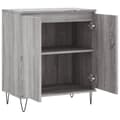 Pikkukuva 5 / 11: vidaXL Senkki harmaa Sonoma 60x35x70 cm tekninen puu
