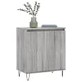 Pikkukuva 2 / 11: vidaXL Senkki harmaa Sonoma 60x35x70 cm tekninen puu