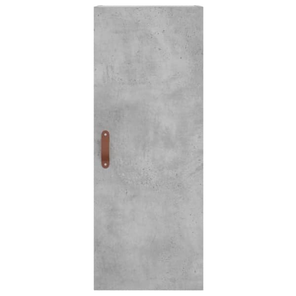 vidaXL vægskab 34,5x34x90 cm betongrå