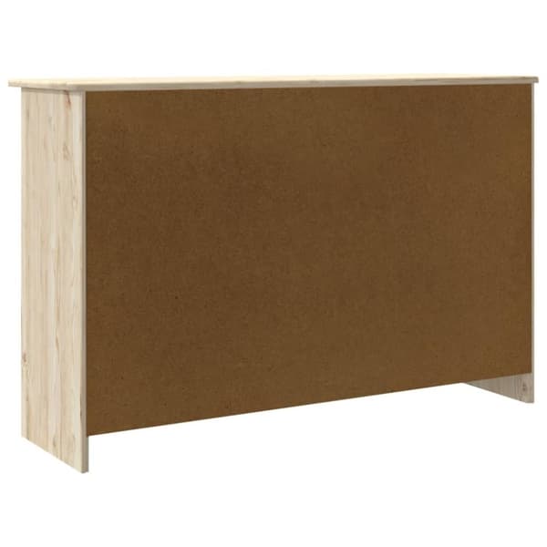 vidaXL Skjenk ALTA 112x35x73 cm heltre furu