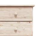 Miniatyrbilde 7 av 9: vidaXL Skjenk ALTA 112x35x73 cm heltre furu