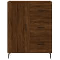 Pikkukuva 7 / 11: vidaXL Kaappi ruskea tammi 69,5x34x180 cm tekninen puu