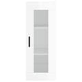 Miniatyrbilde 7 av 11: vidaXL Highboard høyglans hvit 34,5x34x180 cm konstruert tre