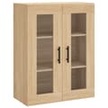 Pikkukuva 4 / 11: vidaXL Kaappi Sonoma tammi 69,5x34x180 cm tekninen puu