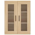 Pikkukuva 5 / 11: vidaXL Kaappi Sonoma tammi 69,5x34x180 cm tekninen puu