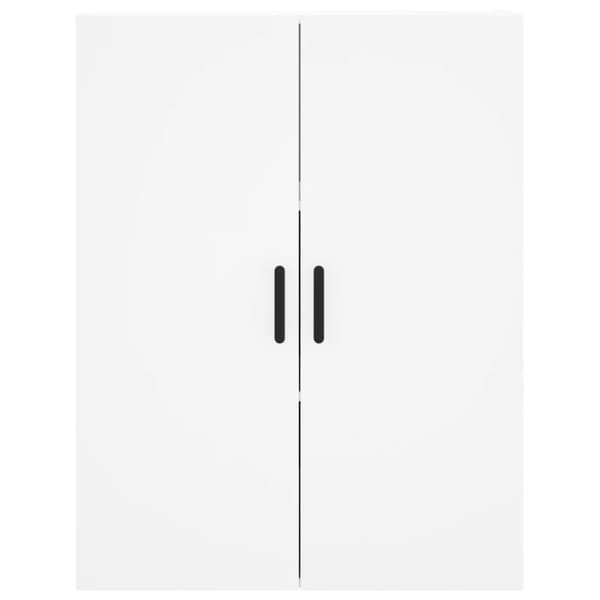 vidaXL højskab 69,5x34x180 cm konstrueret træ hvid