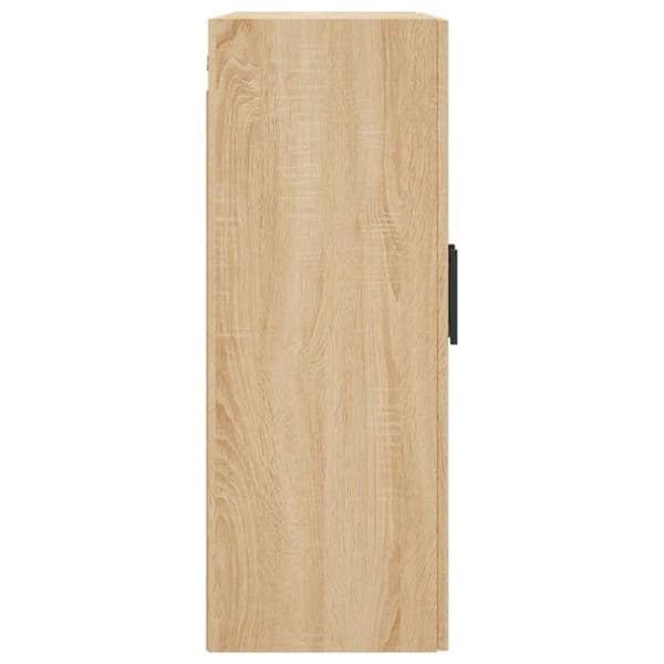vidaXL Veggskap 2 stk sonoma eik 69,5x34x90 cm