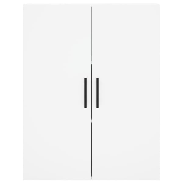 vidaXL Highboard hvit 69,5x34x180 cm konstruert tre
