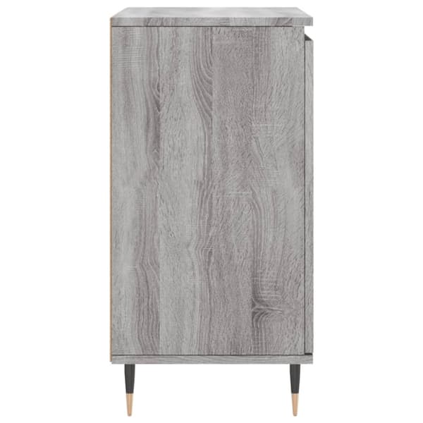 vidaXL Senkki harmaa Sonoma 60x35x70 cm tekninen puu