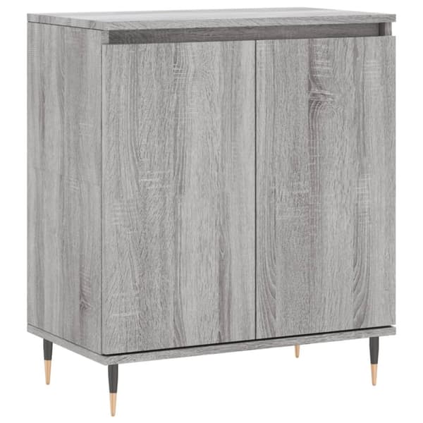 vidaXL Senkki harmaa Sonoma 60x35x70 cm tekninen puu