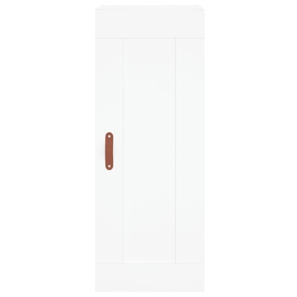 vidaXL skab 34,5x34x180 cm konstrueret træ hvid