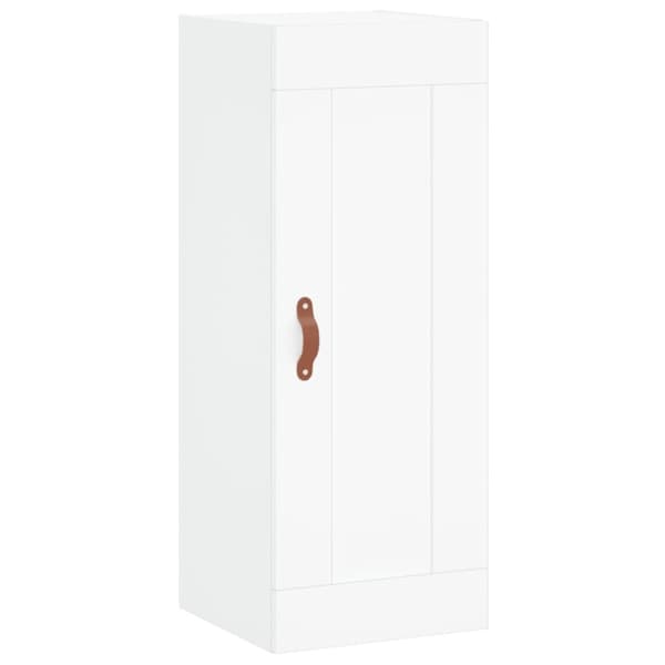 vidaXL skab 34,5x34x180 cm konstrueret træ hvid