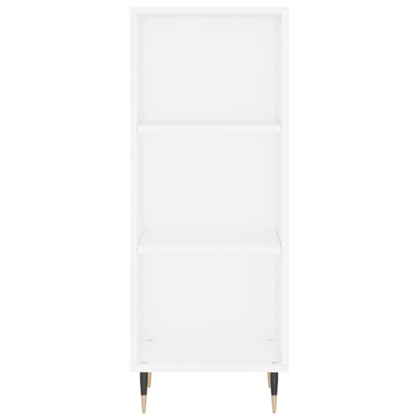 vidaXL skab 34,5x34x180 cm konstrueret træ hvid
