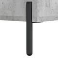 Miniatyrbilde 11 av 11: vidaXL Highboard betonggrå 34,5x34x180 cm konstruert tre