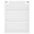Miniatyrbilde 6 av 11: vidaXL Highboard hvit 69,5x34x180 cm konstruert tre