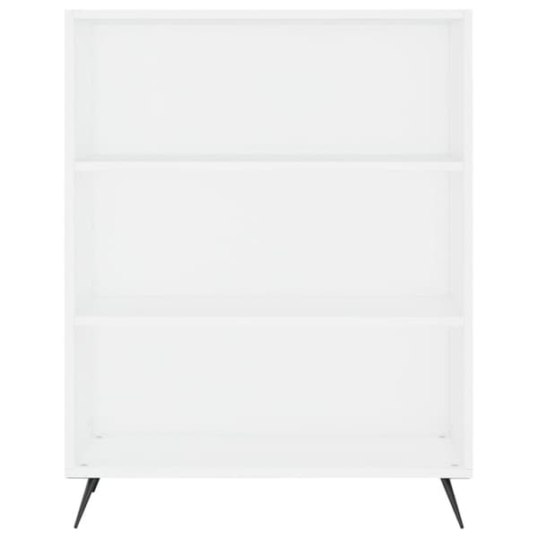 vidaXL Kaappi valkoinen 69,5x34x180 cm tekninen puu
