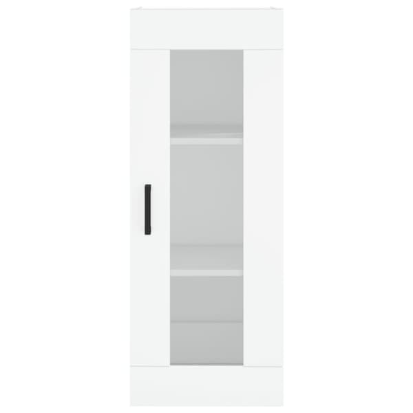 vidaXL skab 34,5x34x180 cm konstrueret træ hvid