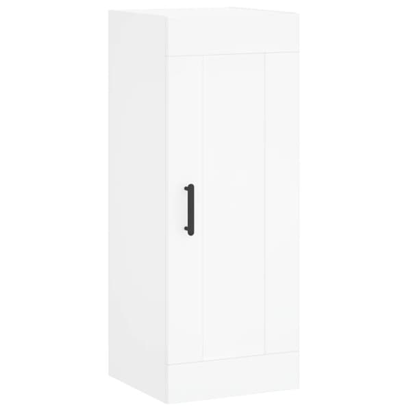 vidaXL skab 34,5x34x180 cm konstrueret træ hvid