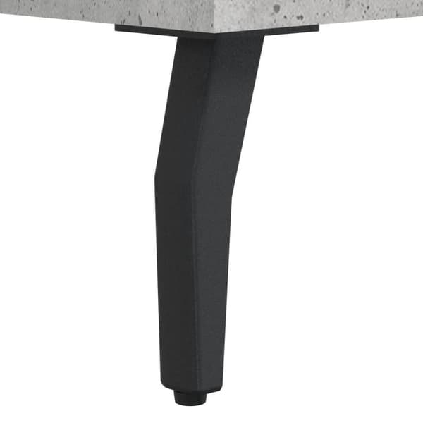 vidaXL Highboard betonggrå 34,5x34x180 cm konstruert tre
