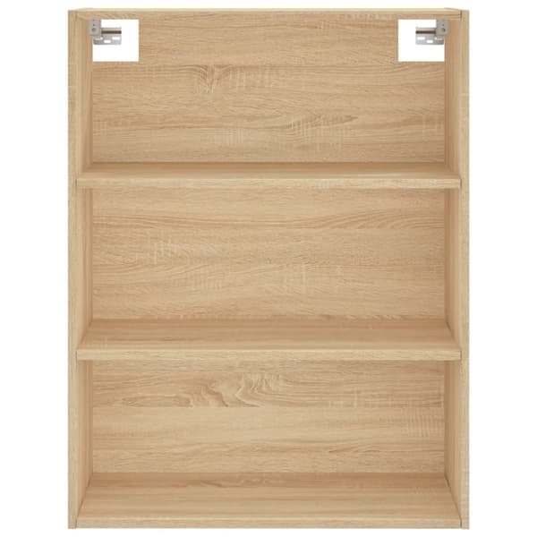 vidaXL Högskåp sonoma-ek 69,5x32,5x180 cm konstruerat trä