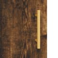 Miniatyrbilde 8 av 11: vidaXL Highboard røkt eik 69,5x34x180 cm konstruert tre