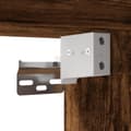 Miniatyrbilde 10 av 11: vidaXL Highboard røkt eik 69,5x34x180 cm konstruert tre
