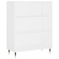 Miniatyrbillede 6 af 11: vidaXL højskab 69,5x34x180 cm konstrueret træ hvid