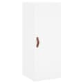 Miniatyrbilde 5 av 11: vidaXL Highboard hvit 34,5x34x180 cm konstruert tre