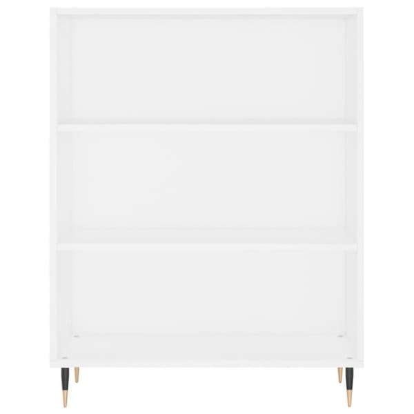 vidaXL Highboard hvit konstruert tre