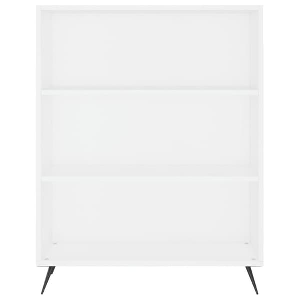 vidaXL Kaappi valkoinen 69,5x32,5x180 cm tekninen puu