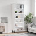 Miniatyrbillede 2 af 11: vidaXL reol 69,5x32,5x180 cm konstrueret træ hvid