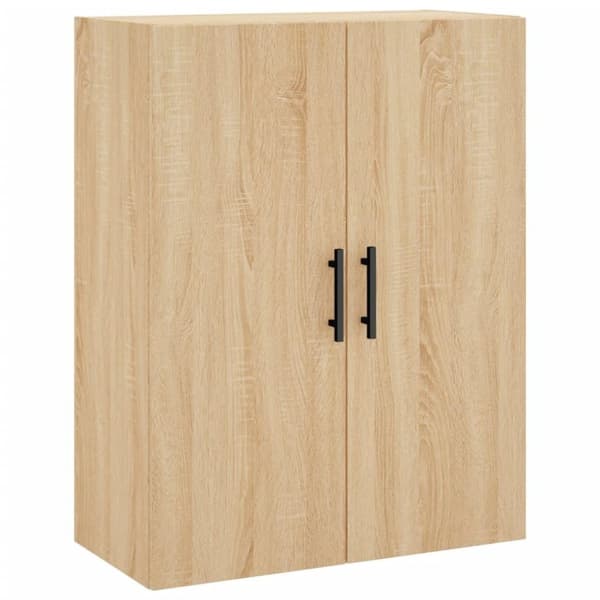 vidaXL Högskåp sonoma-ek 69,5x34x180 cm konstruerat trä