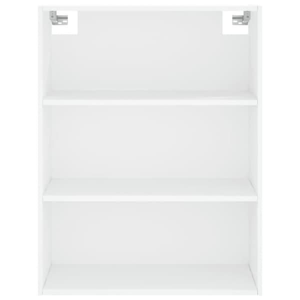 vidaXL Highboard hvit 69,5x34x180 cm konstruert tre