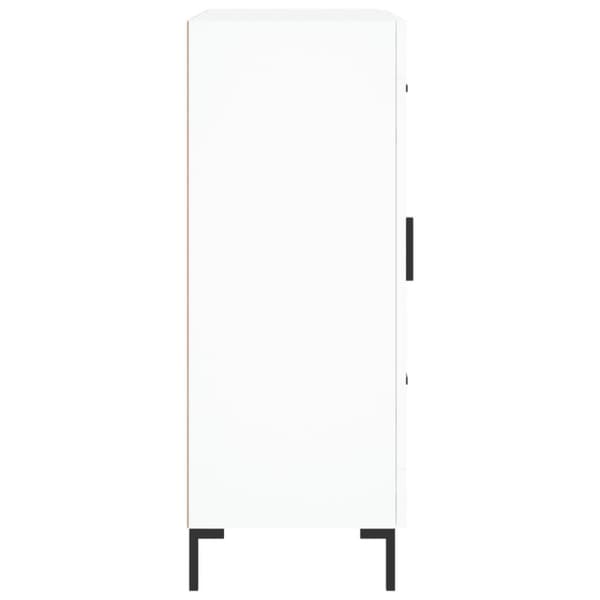 vidaXL Skåp vit 69,5x34x90 cm konstruerat trä