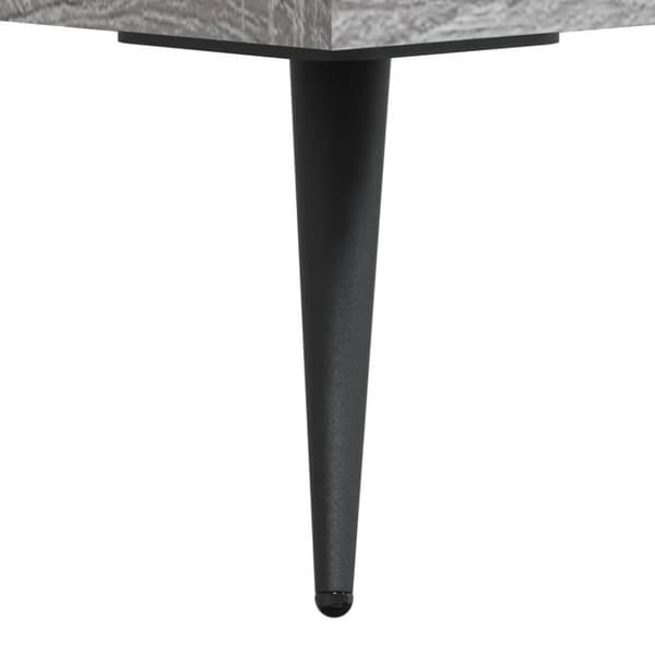vidaXL Highboard grå sonoma 69,5x34x180 cm konstruert tre