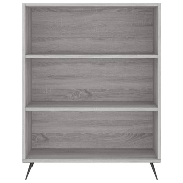 vidaXL Högskåp grå sonoma 69,5x32,5x180 cm konstruerat trä